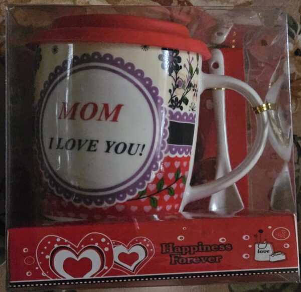 Чаша "MOM I love you!" /300 милилитра/